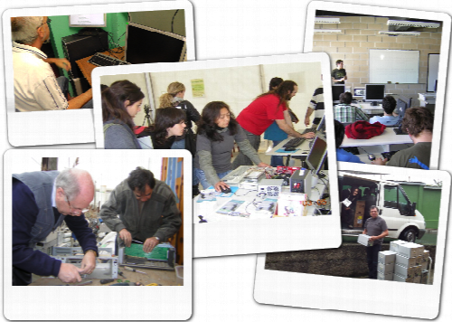 Errekuperazioa eta ekipamendu informatikoetako Berrerabilpena eta Software Librearen Difusioa. Ordenagailuak, pantailak eta bestelakoak merkaturatzea.

