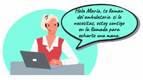 Eskudero inpaktu sozialeko ekimena da, pertsonei kanpoko eragileekiko telefono-komunikazioa kudeatzen laguntzen diena, konfiantzazko bitartekari baten bidez, idazkari moduan jardunez. Dei garrantzitsuak soilik iragazi eta artatzen ditu, eguneroko iza